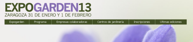 Expogarden13 feria jardineria Zaragoza